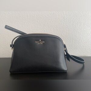 Kate Spade Black Leather Crossbody Bag